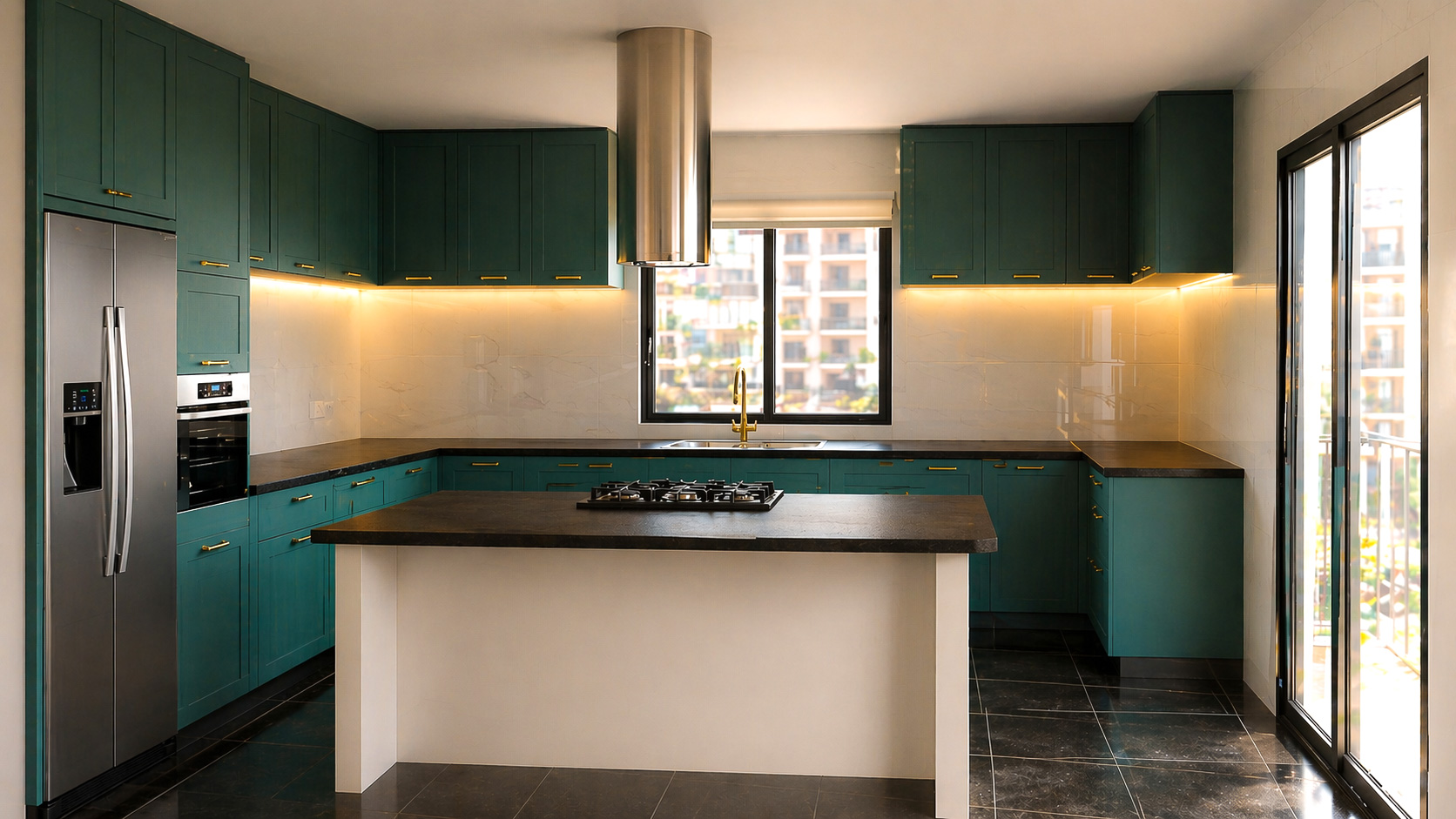 A bold kitchen in Lavington